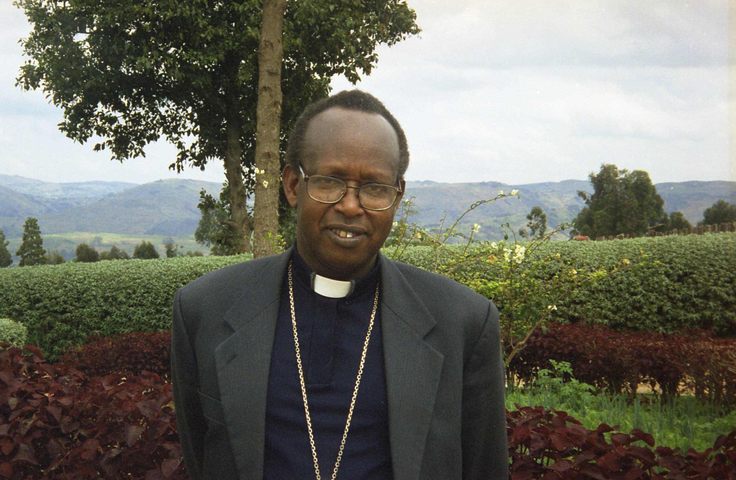 Biskup z diecézy Byumba Mons. Servilien Nzakamwita. Foto ACN