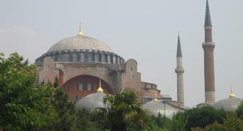 Chrám Hagia Sofia v Turecku