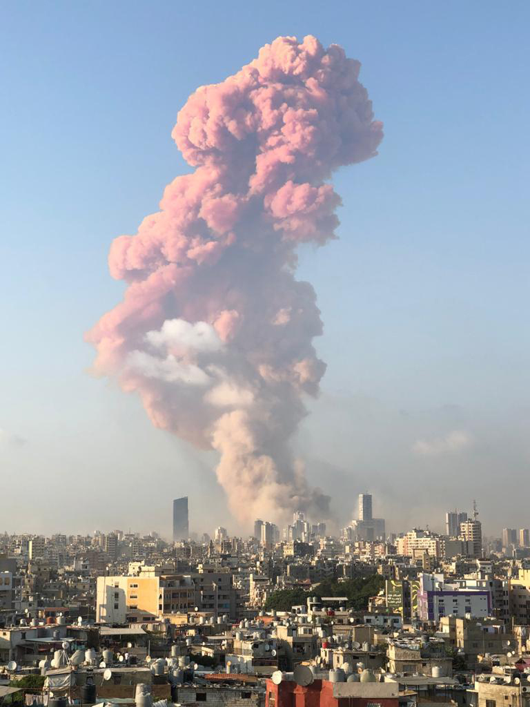 Výbuch v Bejrúte