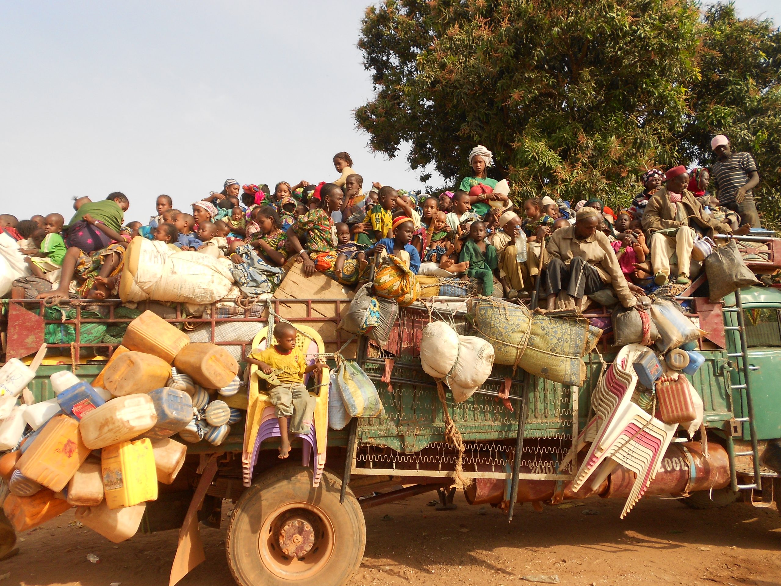 Moslimovia zo Stredoafrickej republiky utekajú pred teroristami do Čadu