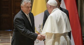 František a Viktor Orbán, maďarský premiér