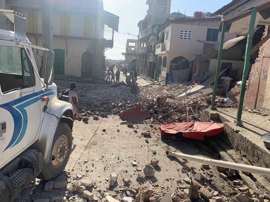 Haiti, 14.08.2021 po zemetrasení