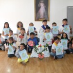 Children of the Missionary Childhood Parish of Jesus Christ the Redeemer praying at the Day of Prayer for Unity and Peace in the world - Bogota, Colombia.
Children in Colombia joining the ACN Prayer Campaign "One Million children praying the Rosary 2023".
INTERNATIONAL / INTERNATIONAL 22/01461 ID 2204994
1 Million Children Praying the Rosary, 2022 + 2023
